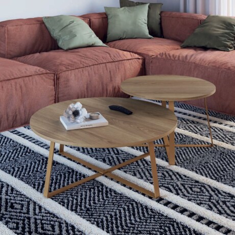 Conjunto de Mesas de Centro Essence Natural