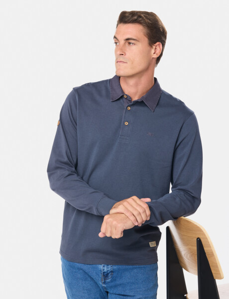 POLO JERSEY LISA Azul