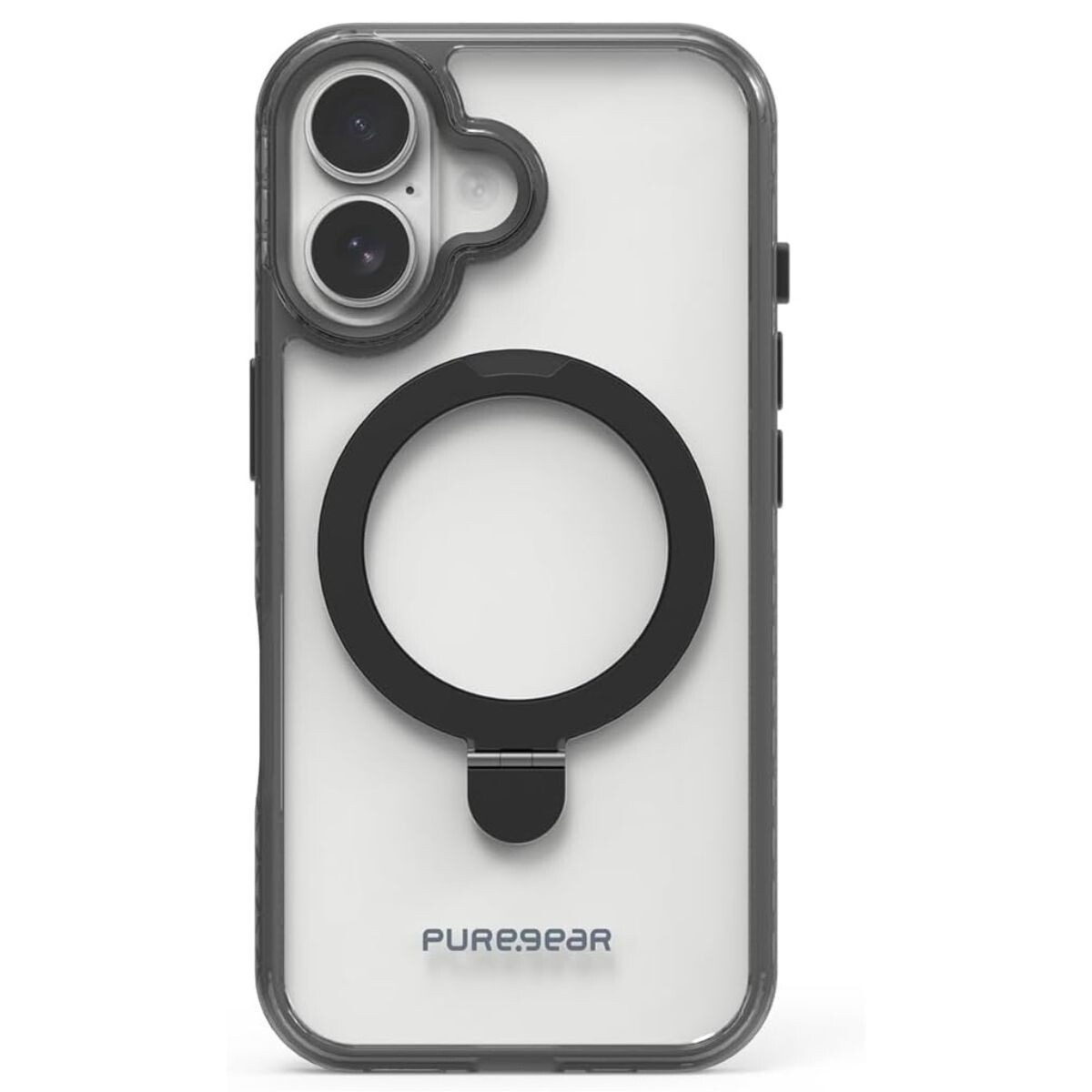 Protector Slim shell PureGear Iphone 16 negro 