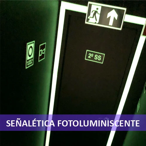 SEÑALÉTICA FOTOLUMINISCENTE