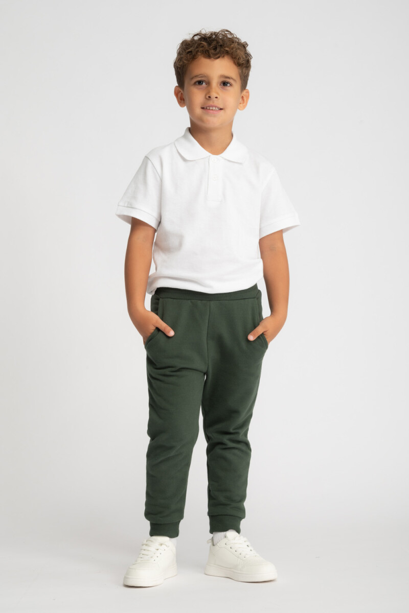 Pantalón Deportivo Jogger - Verde 