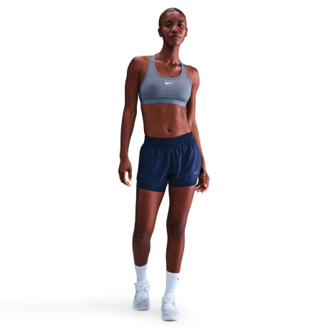 Top Nike Dri-Fit Swsh Med Spt de Mujer Azul