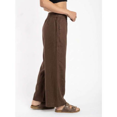Pantalón Lino Cafe
