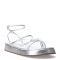 Sandalias de Mujer Miss Carol DAVV con tiras finas Plateado