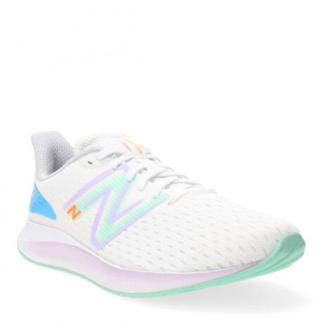 Championes de Mujer New Balance DynaSoft Lowky RC Blanco - Violeta - Celeste