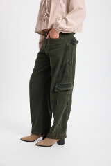 Jean Task Verde Washed