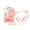 Auriculares inalambrico bluetooth STN28 infantil orejas gato luces rosado Auriculares inalambrico bluetooth STN28 infantil orejas gato luces rosado