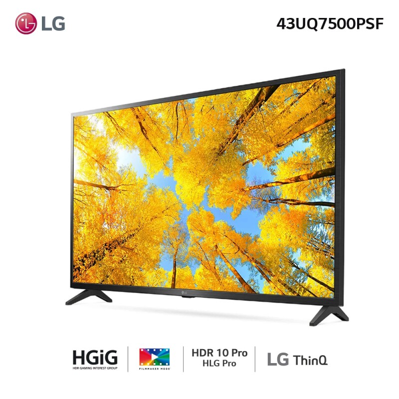 Televisor led smart tv 43" LG resolución HD - 43UQ7500PSF Televisor led smart tv 43" LG resolución HD - 43UQ7500PSF