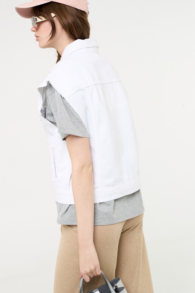 CHAQUETA Blanco