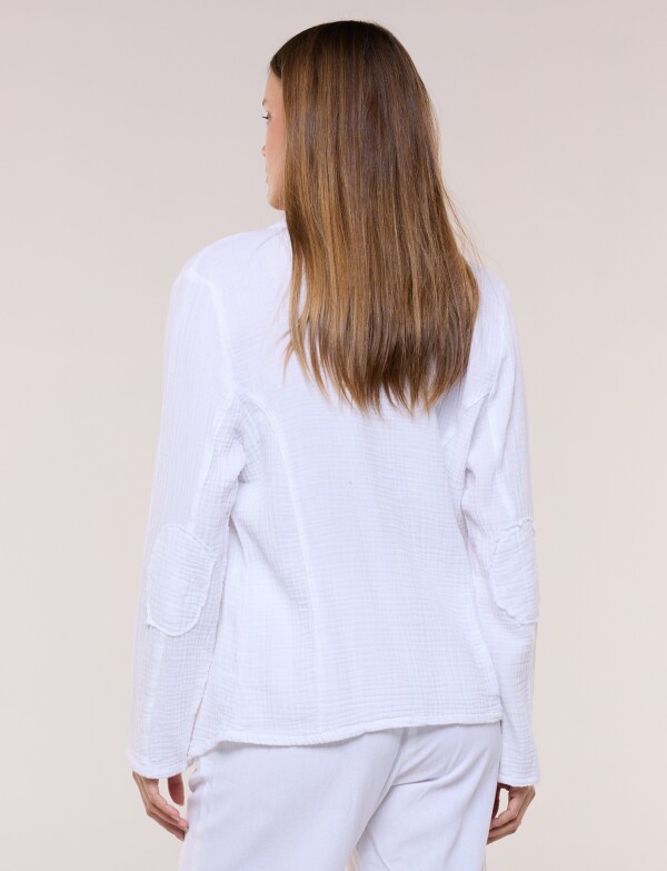 Chaqueta Algodon BLANCO