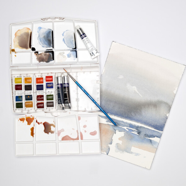 Set de viaje mixto acuarela Cotman - Winsor & Newton Única