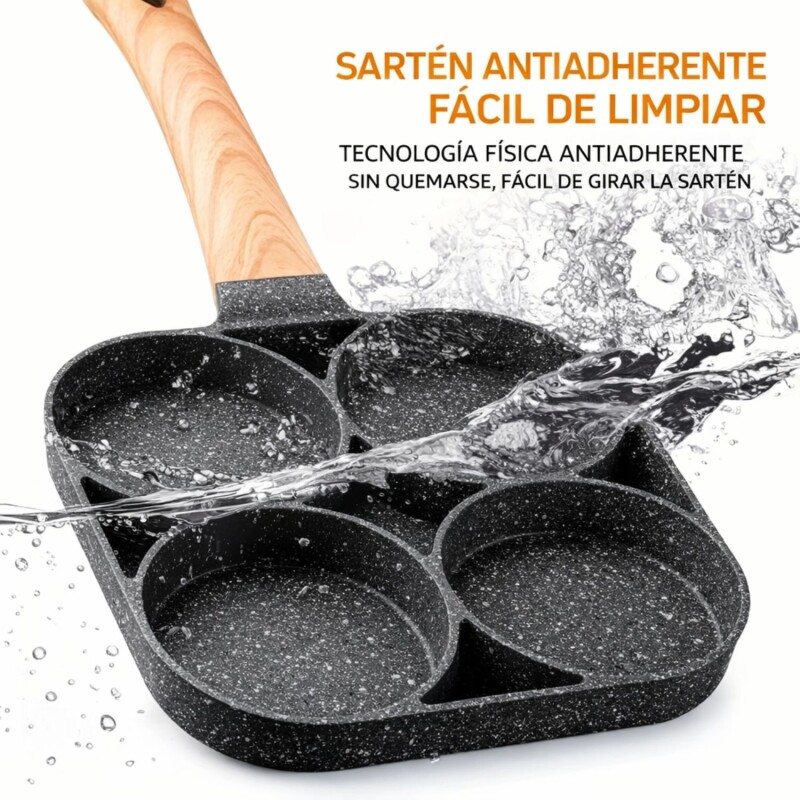 Sarten Antiadherente 4 Divisiones Huevos Tortilla Youhome Sarten Antiadherente 4 Divisiones Huevos Tortilla Youhome