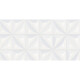 Cerámica Blanco 32X57 Relieve Mate Blanco Sin Rectificar