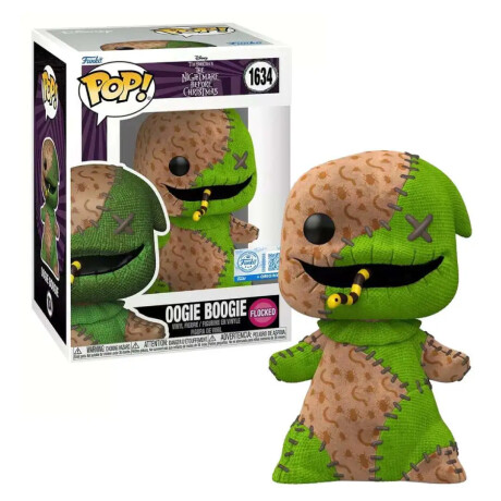 Oogie Boogie - The Nightmare Before Christmas (Flocked) - 1634 Oogie Boogie - The Nightmare Before Christmas (Flocked) - 1634