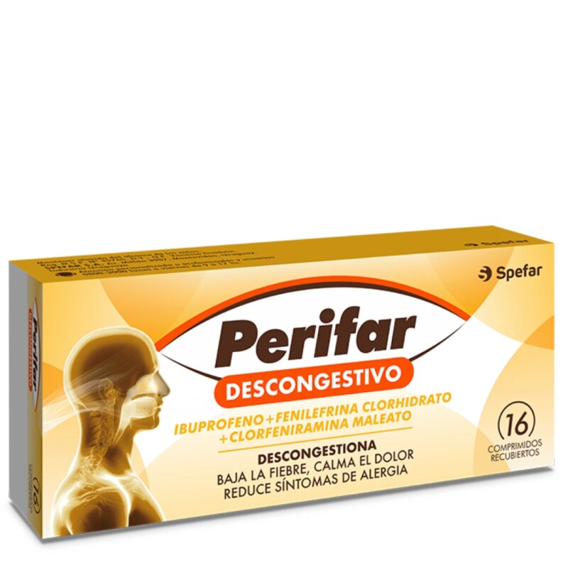 Perifar Descongestivo 16 Comp. Perifar Descongestivo 16 Comp.