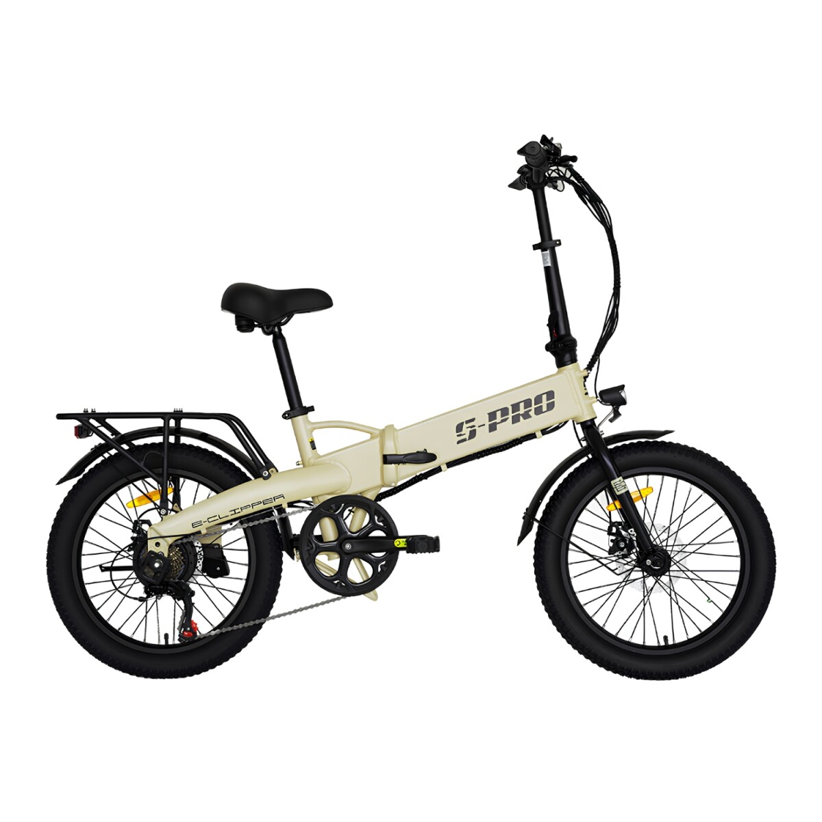 Bicicleta Eléctrica Plegable S-pro E-clipper Rodado 20 - Arena 