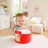 Tambor para niños palitos y luces 1 a 3 años Hape Tambor Para Niños Palitos Y Luces 1 A 3 Años Hape