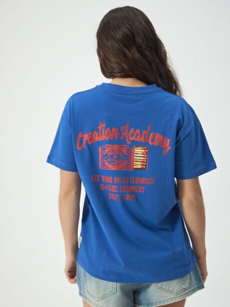 REMERA CREATION AZUL