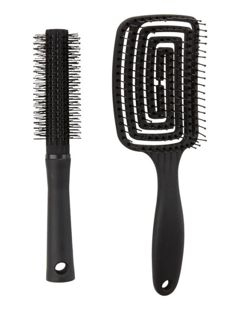 Cepillo de pelo HALLERNA negro Cepillo de pelo HALLERNA negro