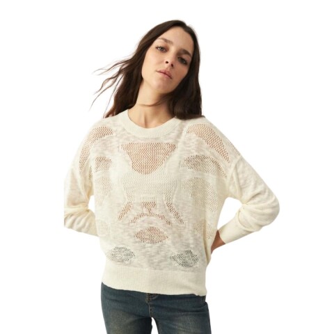 SWEATER SURVIVAL S-XL HUESO