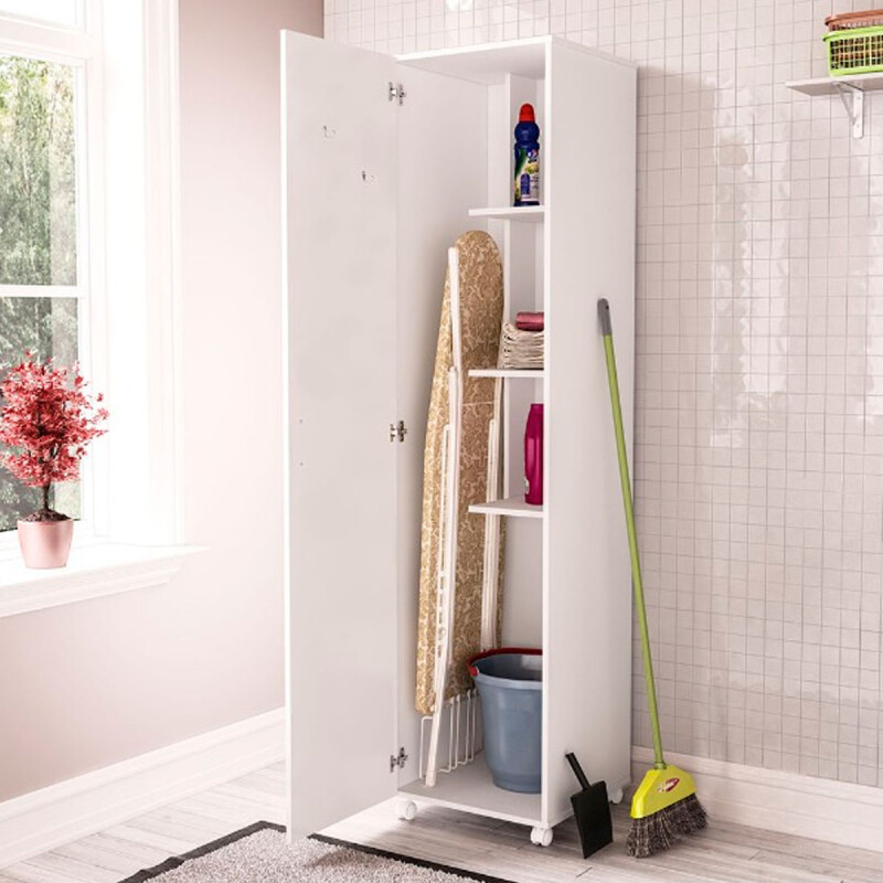 MULTIUSO COCINA SOLE R 933 1puerta c/rueda Blanco N/A