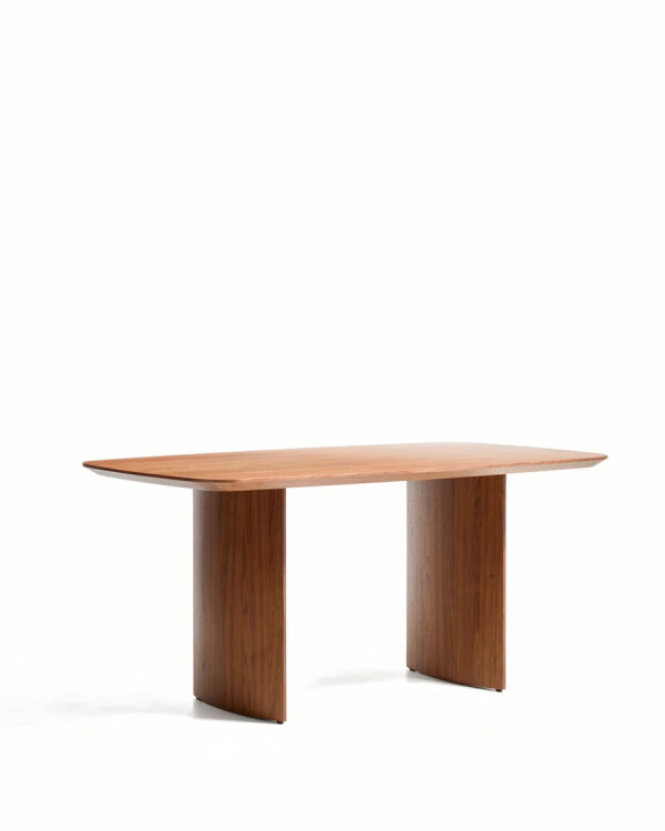 Mesa Litto de chapa de nogal 160 x 90 cm Mesa Litto de chapa de nogal 160 x 90 cm