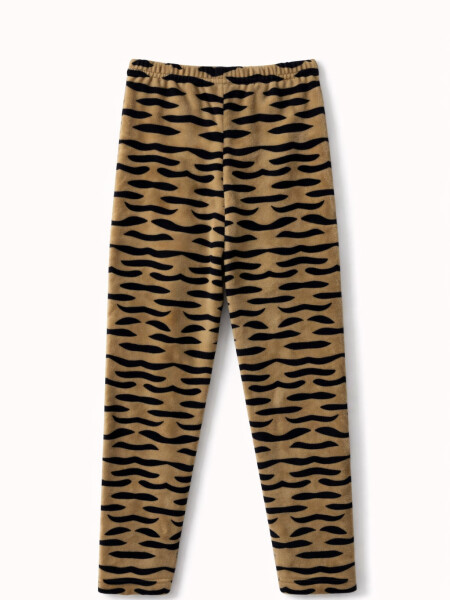 PANTALON PIJAMA ANA BEIGE OSCURO