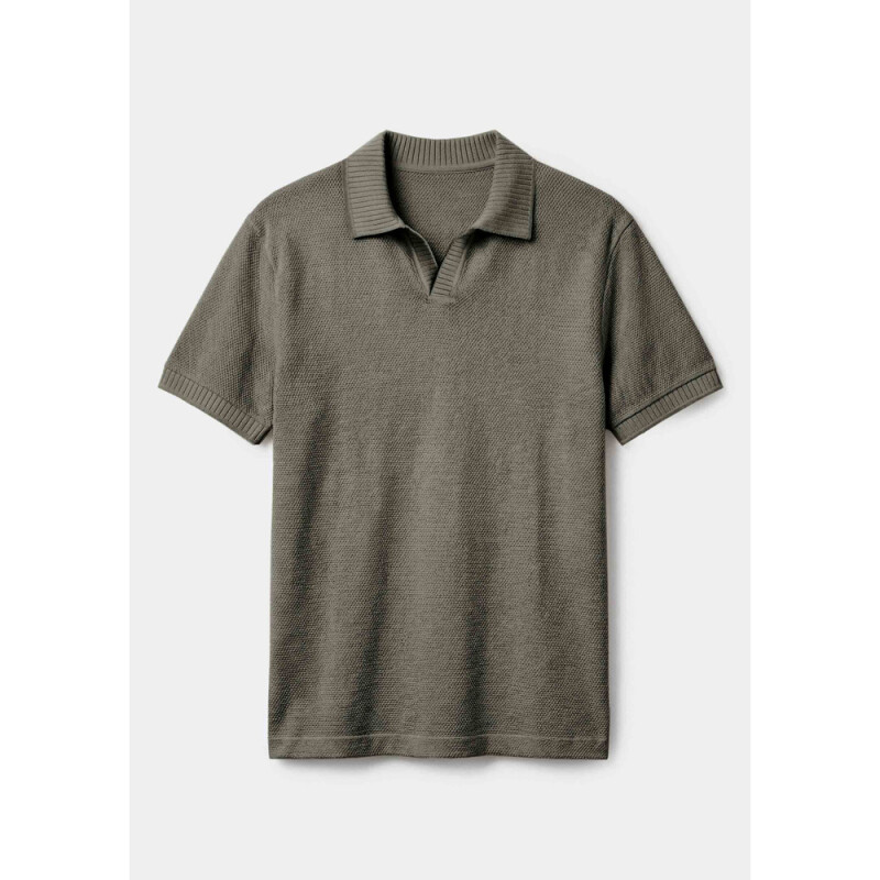 CAMISA POLO MM MASC OLIVA MEDIO
