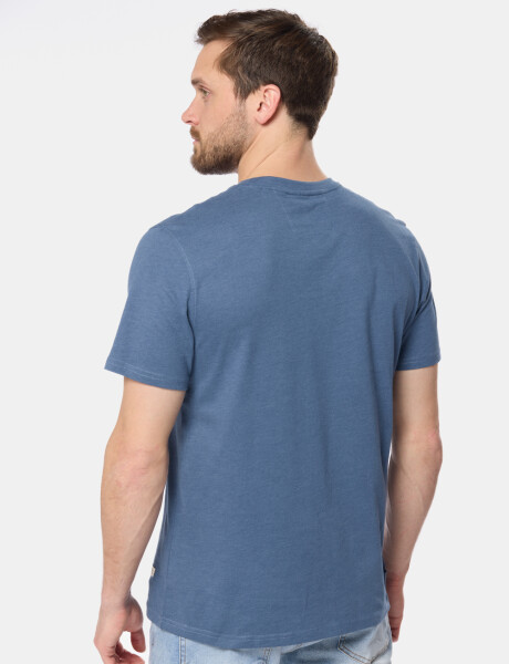 REMERA ESTAMPADA Azul