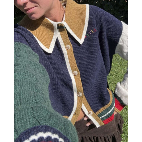 Pre Venta Cardigan Fun Azul