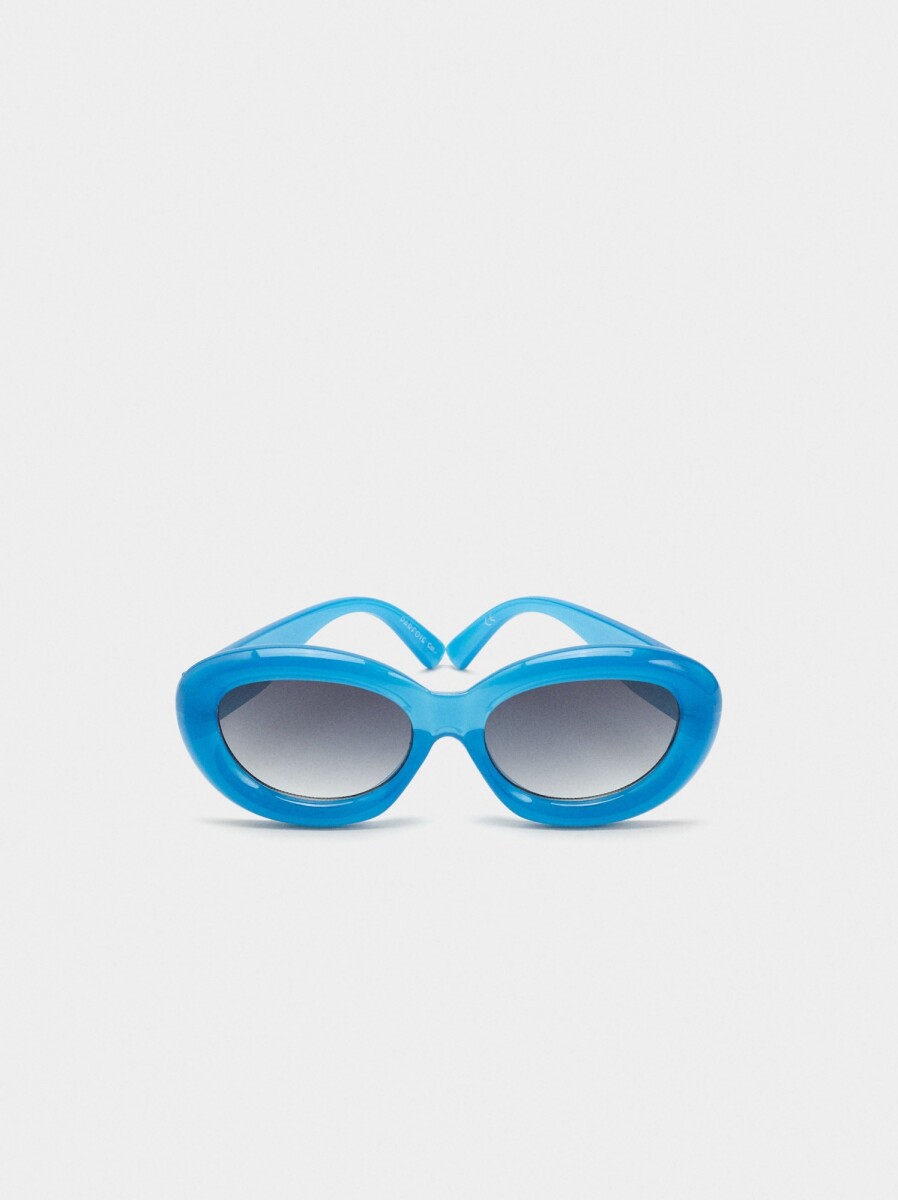 Gafas De Sol Cat Eye - azul 