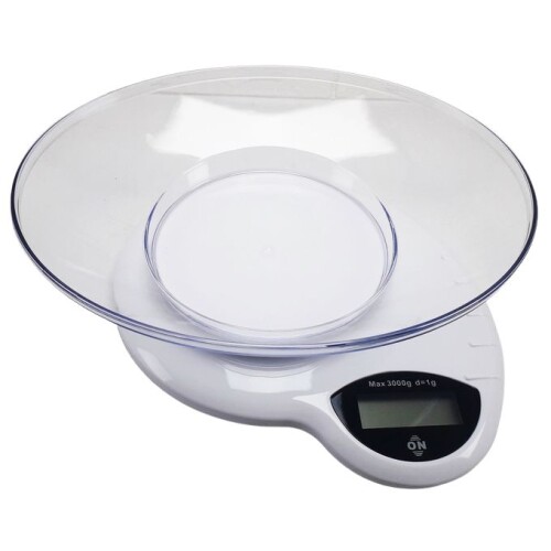 Balanza de Cocina Digital 3 kgs. Hausberg HB-6015SB Balanza de Cocina Digital 3 kgs. Hausberg HB-6015SB