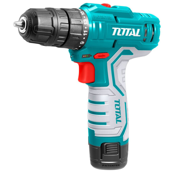 Taladro Atornillador 12V + 2 Baterías + maletín - Total Super Select Taladro Atornillador 12V + 2 Baterías + maletín - Total Super Select