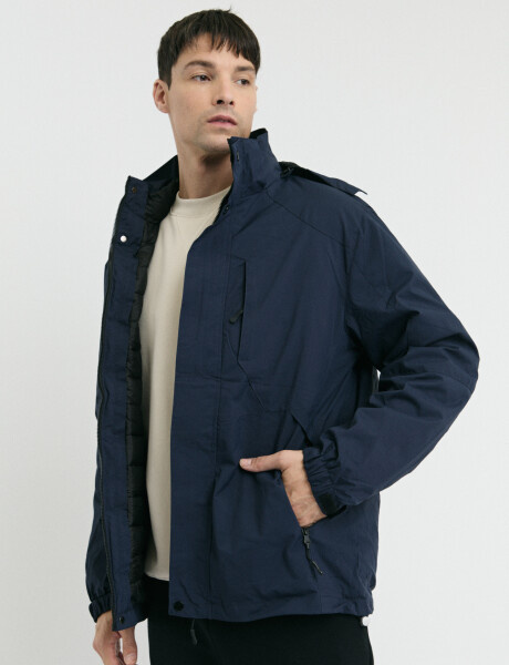 300413 CAMPERA HARRY Azul Oscuro