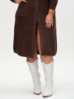 Saco Lurex Chocolate