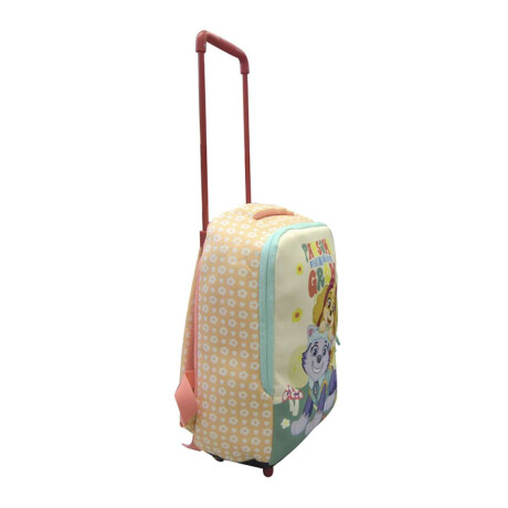 Mochila Infantil Paw Patrol con Carro Neopreno Grande 37 x 29 cm
