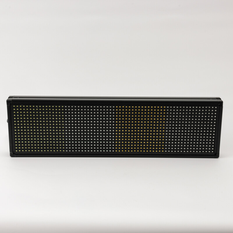 Cartel luminoso digital personalizable LED multicolor 4 colores 68 x 20cm Cartel luminoso digital personalizable LED multicolor 4 colores 68 x 20cm