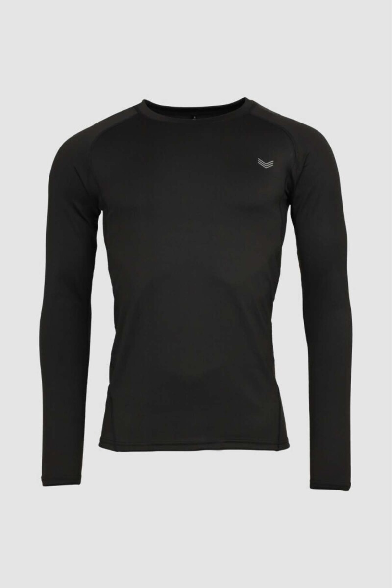 Remera compresion termica - Negro 