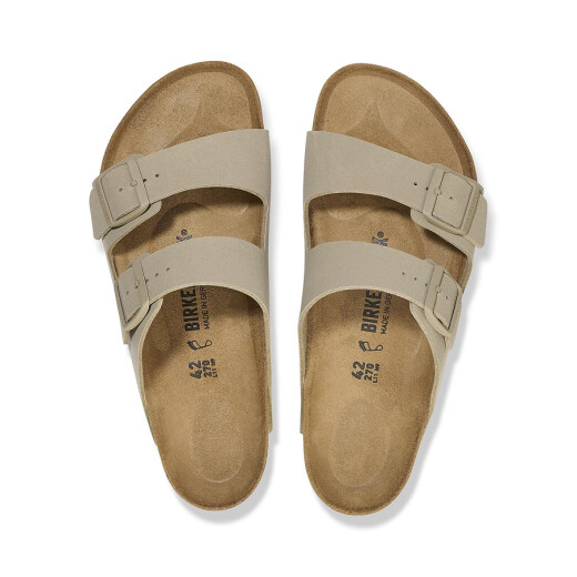 Sandalias Birkenstock Arizona Bf Faded Khaki Sandalias Birkenstock Arizona Bf Faded Khaki