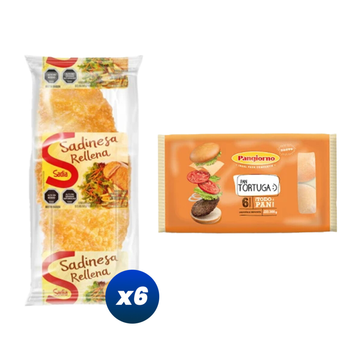 Sadinesa Rellena X6 + Tortuga X6 