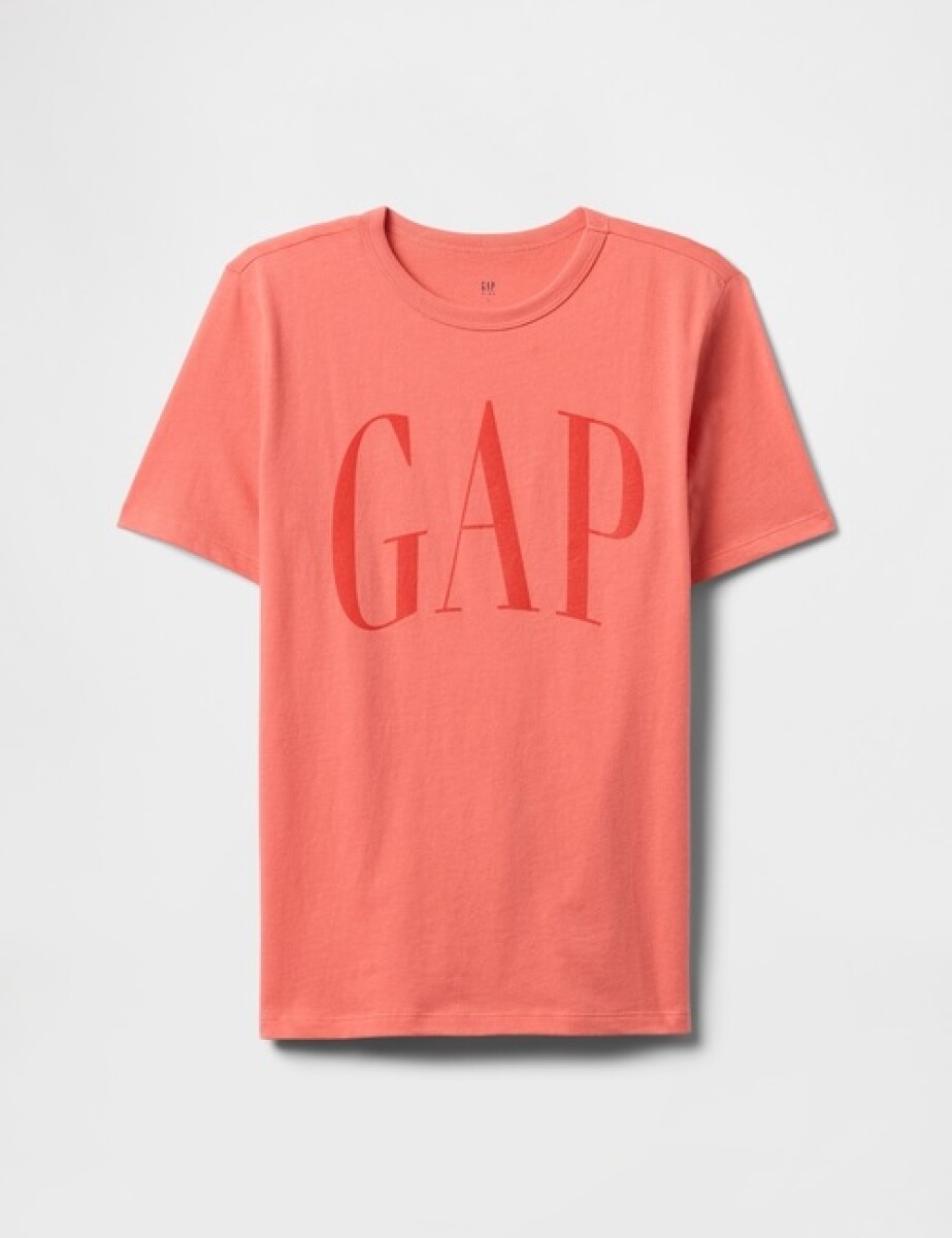Remera Logo Gap Niño - Watermelon Ice 