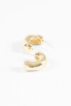Aros pequeños dorado