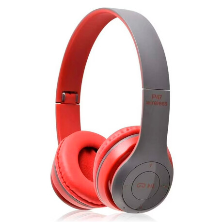 AURICULARES INALAMBRICOS BLUETOOTH VINCHA P47 ECONOMICOS ROJOS AURICULARES INALAMBRICOS BLUETOOTH VINCHA P47 ECONOMICOS ROJOS