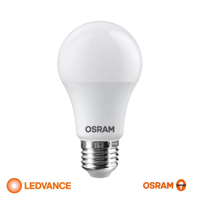 LAMPARA LED OSRAM 9W - 3000K Lámpara LED E27 9W Luz Cálida OSRAM