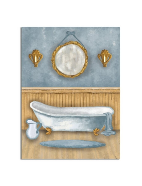 CUADRO CANVAS 30x40cm BAÑO 2 CUADRO CANVAS 30x40cm BAÑO 2