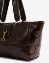 City Cartera Baguette Chocolate - Marron Chocolate