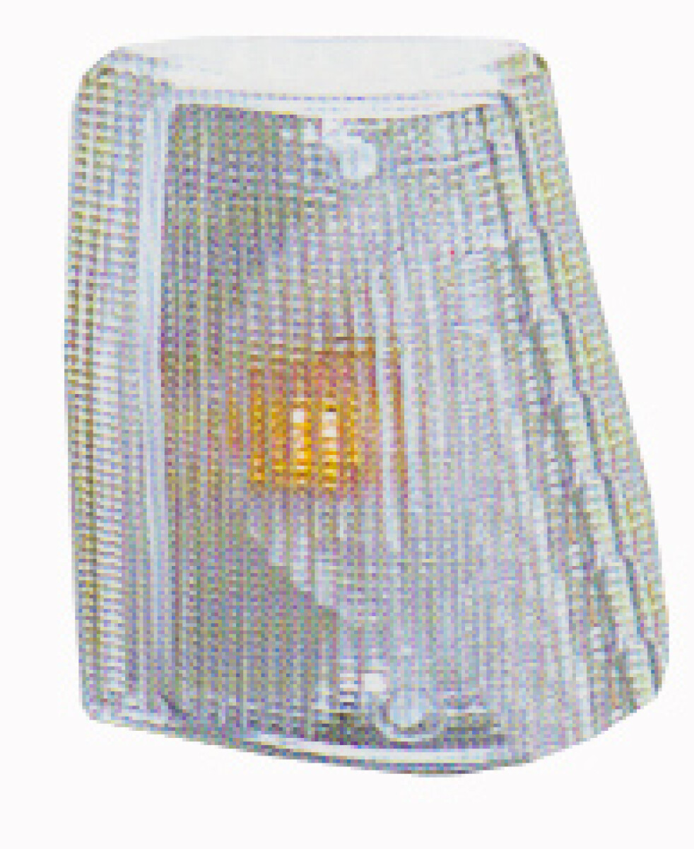 PLASTICO ACRILICO MICA FAROL FIAT UNO 84-90' DEL.IZQ.AMBAR - 