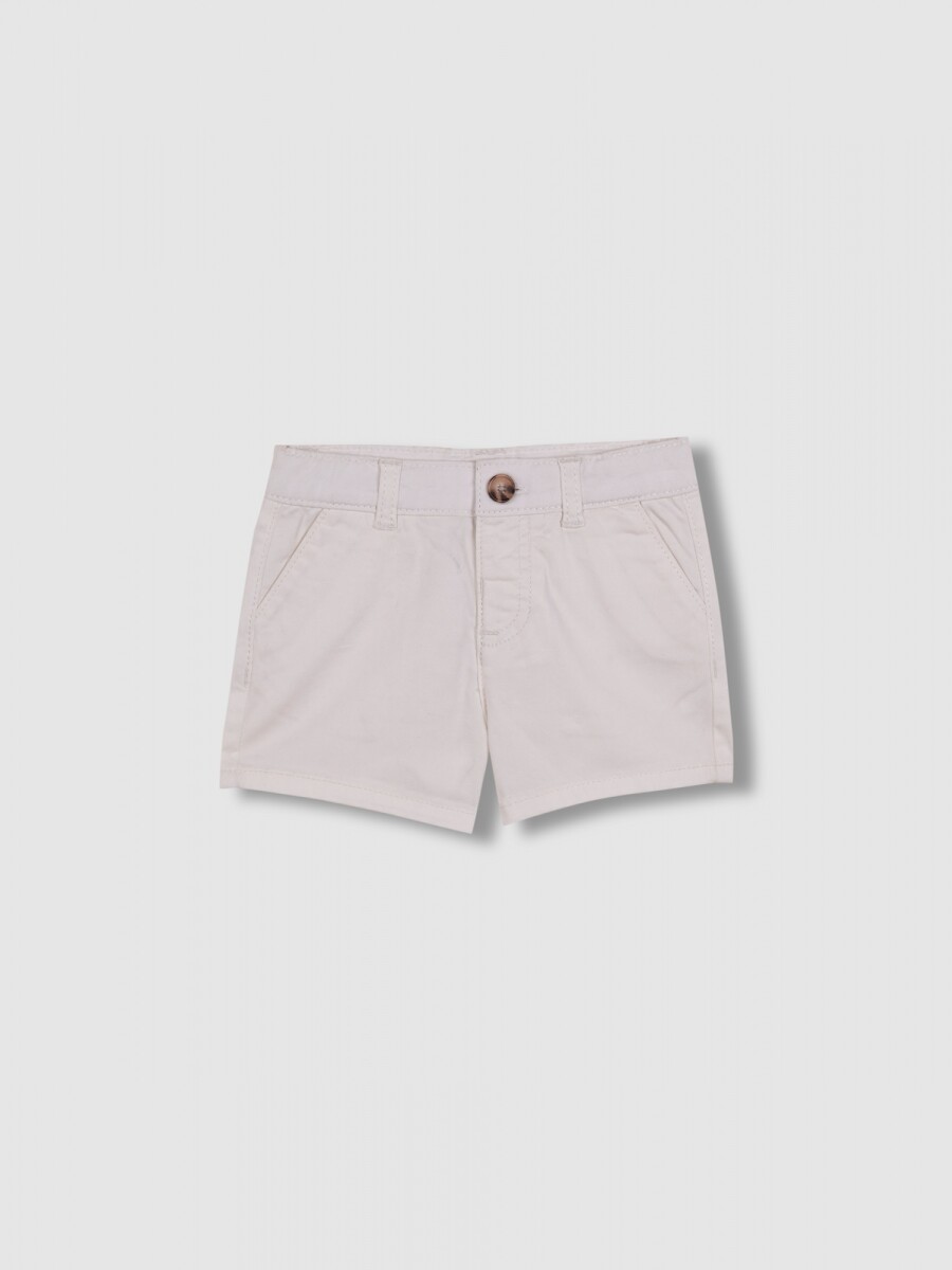 Pantalon Corto Blanco