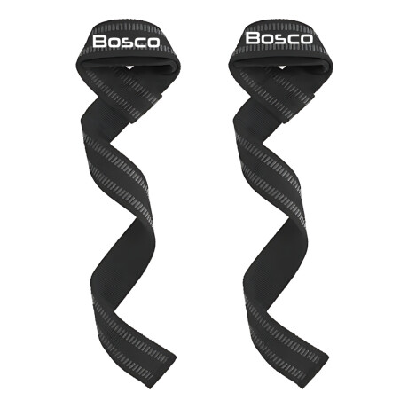 Set X2 Straps Correas Levantamiento Pesas Gym Negro Negro