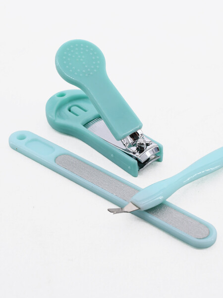 MANICURA SET X 3 VERDE AQUA